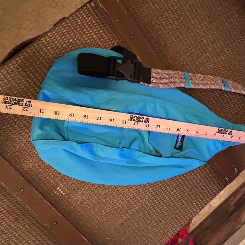 Kavu Teal Blue Crossbody Sling Bag - Picture 2 of 7